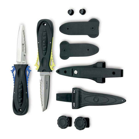 Deep See Squeeze Lock Rescue Knife - RescueGear.com
