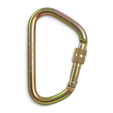 Omega Pacific X-Large Steel D Carabiner - RescueGear.com
 - 1