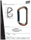 ClimbTech Super Light Oval Carabiner