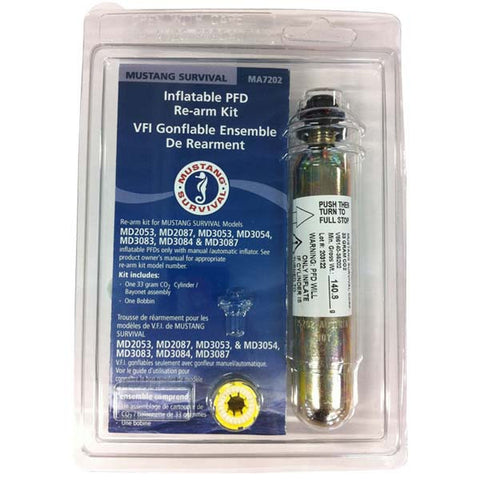 Mustang Survival Re-Arm Kit (Auto) for MD2087, MD3083, MD3084, MD3087 - RescueGear.com
