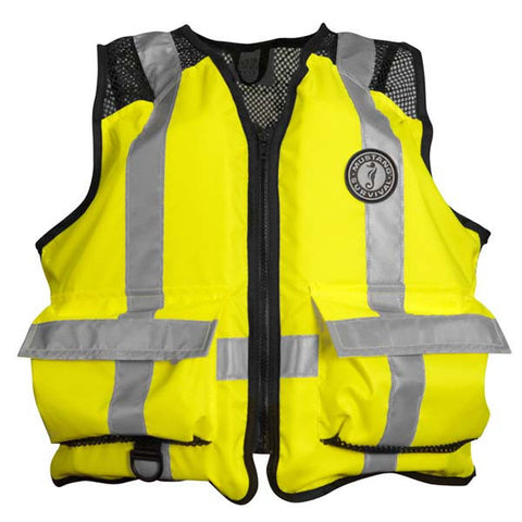 Mustang Survival ANSI Industrial Mesh Vest (ANSI 107-2004 Class 1 Compliant) - RescueGear.com
 - 1