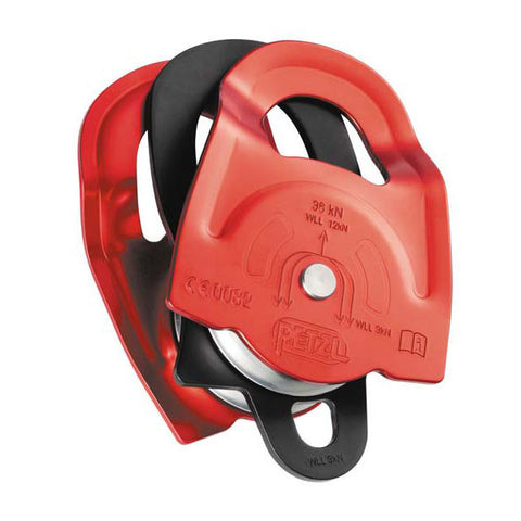 Petzl Twin Double Pulley, 97% Efficiency - RescueGear.com
