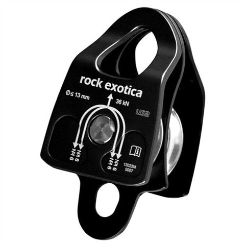 Rock Exotica Machined Mini & Rescue Pulleys - RescueGear.com
 - 1