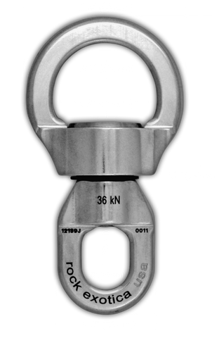 Rock Exotica Stainless Round Swivel - RescueGear.com
