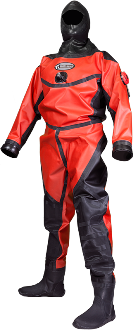 Aqua Lung Hazmat PS Drysuit (Public Safety Hazmat Diver) - RescueGear.com
 - 1