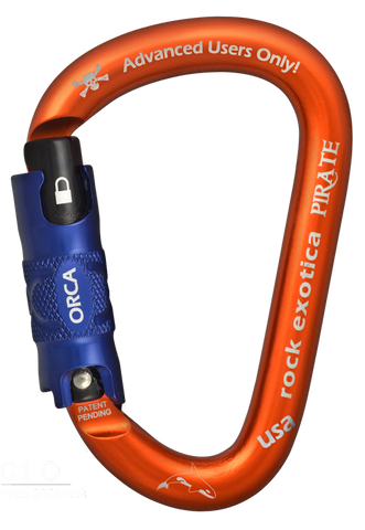 Rock Exotica Pirate Screw-Lock Carabiner - RescueGear.com
 - 1