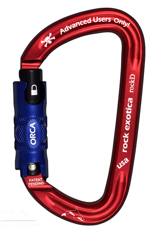 Rock Exotica RockD Orca-Lock Carabiner - RescueGear.com
 - 1