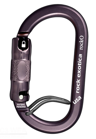 Rock Exotica RockO WireEye Carabiner - RescueGear.com
