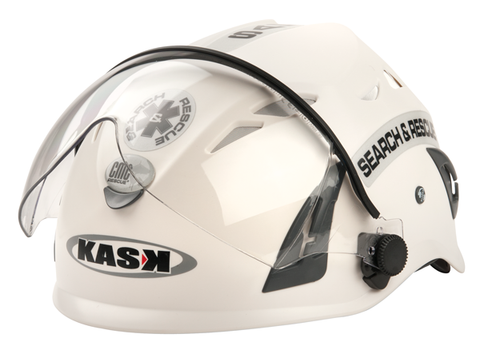 KASK Super Plasma Helmet, Visor, Clear - RescueGear.com
