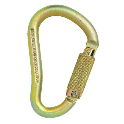 PMI Gator Steel Auto-Locking Carabiner - RescueGear.com
