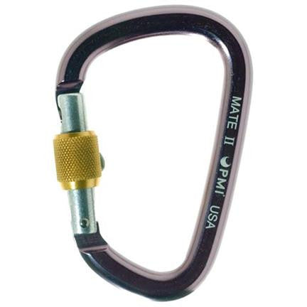 PMI Mate II HMS Screwgate Aluminum Carabiner - RescueGear.com
