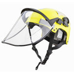 Leader Integral Transparent Polycarbonate Visor - RescueGear.com

