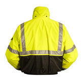 Mustang Survival High Visibility Flotation Bomber Jacket (ANSI 107-2004 Class 2 Compliant) MJ6214 T3 - RescueGear.com
 - 2