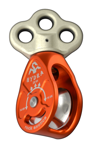 Rock Exotica Hydra Triple Attachment Pulley - RescueGear.com
 - 1