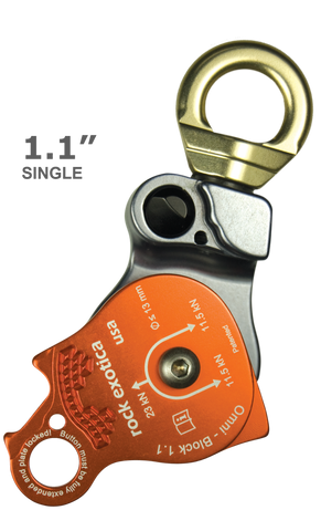 Rock Exotica Omni Swivel Pulley - RescueGear.com
 - 1